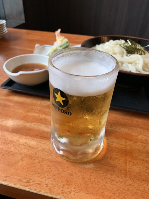 レース後の一杯 ちゅちゅポン