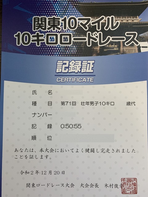 記録証 ちゅちゅポン