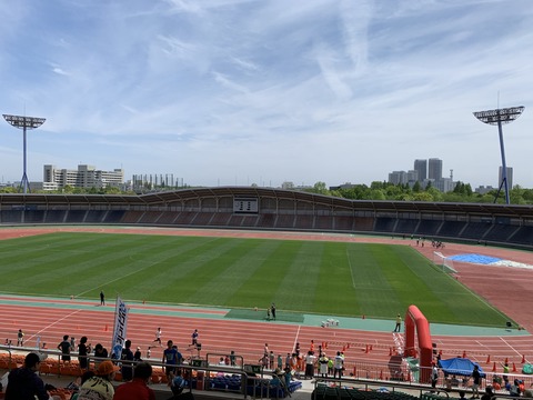 柏の葉公園総合競技場 ちゅちゅポン