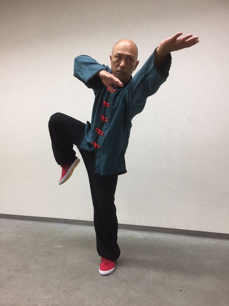 久しぶりのカンフー着 ９ ８ 通背拳一修会