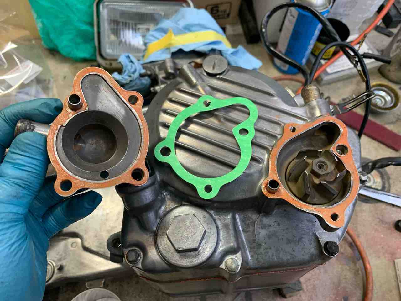 スペイシー125ストライカー(JF02) エンジン組み立て 3 : シャッターFの