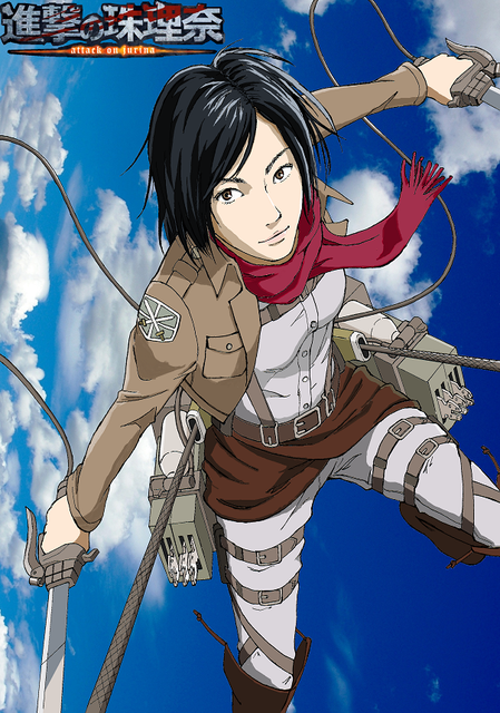 画像 進撃の珠理奈 ミカサ 珠理奈 のイラストを描いてみた じゅりまとめ Ske48松井珠理奈関連まとめサイト