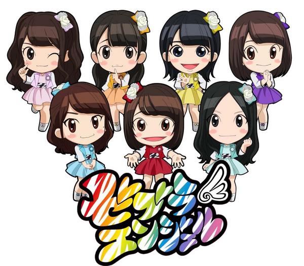 ゼブラエンジェルのメンバーのキャラクターデザインが可愛いと評判に じゅりまとめ Ske48松井珠理奈関連まとめサイト