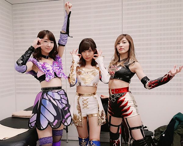 プロレス 理奈 松井 珠