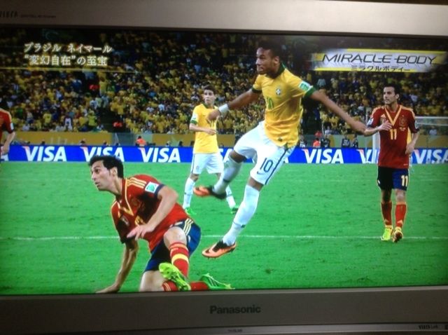 Nhkスペシャル ミラクルボディー サッカー ｆｉｆａワールドカップ 第１回 ネイマール 変幻自在 の至宝 昭和41年男 人生を楽しく生きる日記