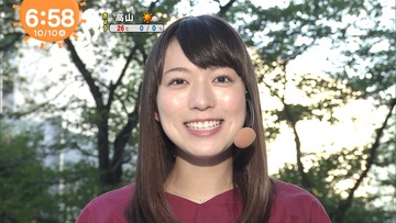 続・まいにち地上波 : 阿部華也子 171010めざましテレビ（フジ）