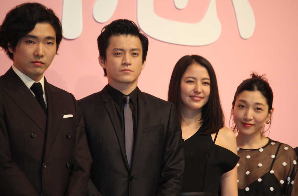 追憶 映画 試写会 柄本佑 安藤サクラ 妊娠発表後２人そろって初の公の場で幸せオーラ ドラまとめのニュース