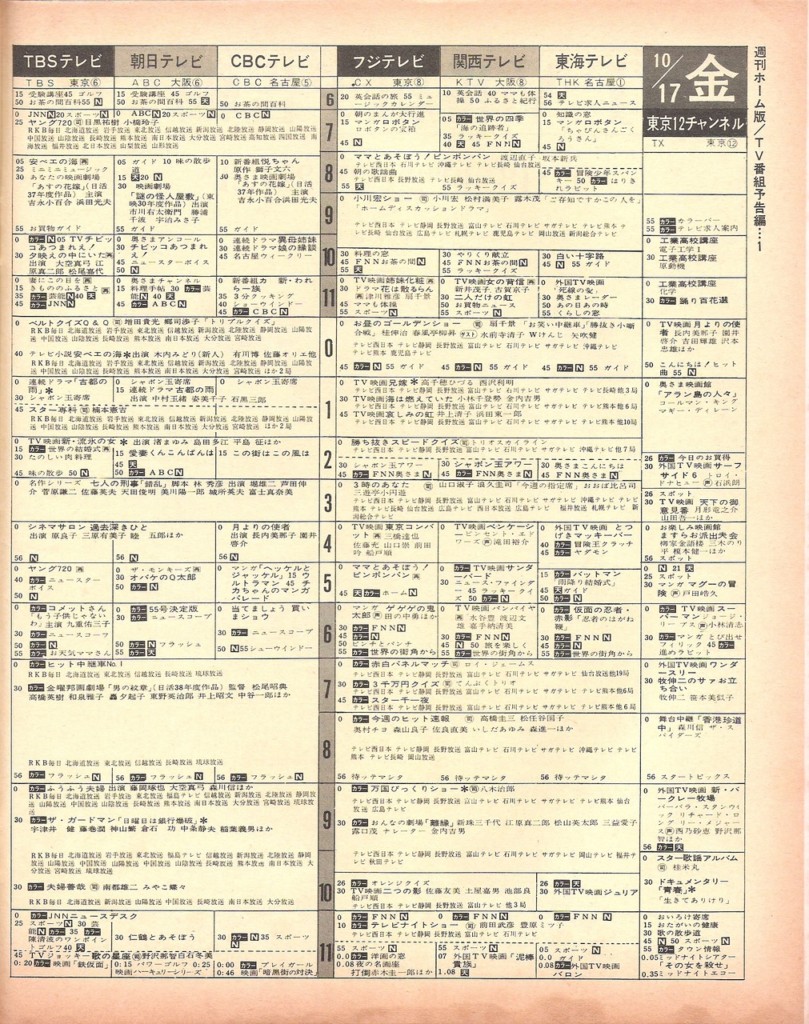 第18弾 創刊休刊栄枯盛衰 テレビ情報誌 ラジオ Fm情報誌年表 最新版 週刊テレビ というテレビ誌が名古屋で1958年 東京で1976年に創刊されていた Tvmania Livedoor Biz
