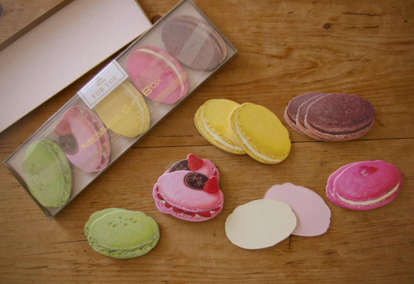 マカロンメッセージカード Twice Diary