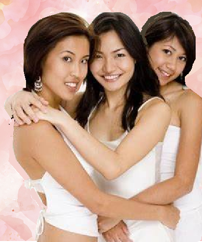３人