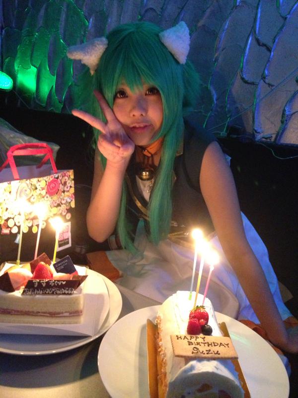 12月バースデーイベントに沢山のご来店ありがとうございます 次は12 20クラスタのナナちゃんがバースデー 歌い手さん系ボカロアニソンバー ボカロバーツインテール札幌