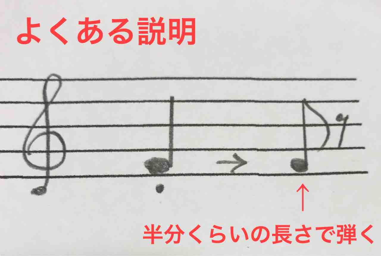 音楽用語 スタッカートは 音を短く切る だけども 実際には違うよという話 つい ピアノ日記