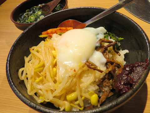 ビビンバ(中)＆わかめスープ