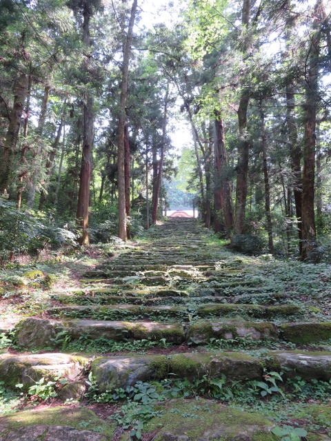 上一宮大栗神社参道