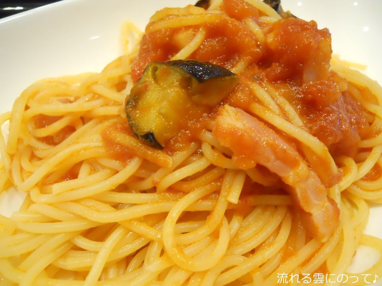 パスタがあるベローチェ 流れる雲にのって