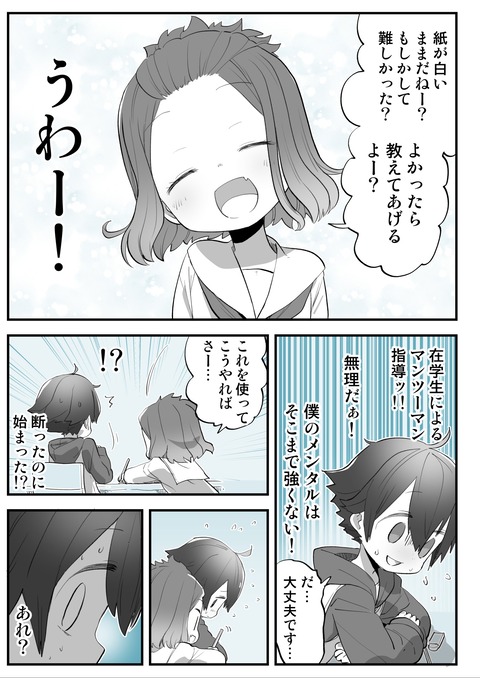絵の専門学校で絵が下手くそな在学生に 2