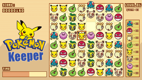 Psp自作ゲーム Pokemon Keeper Seventh Heaven