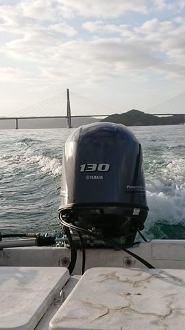 Yamahaのf130a船外機の慣らし運転に行って来ました ついでにsljをしたら青物パラダイスだった ルアーフィッシングジャーナル