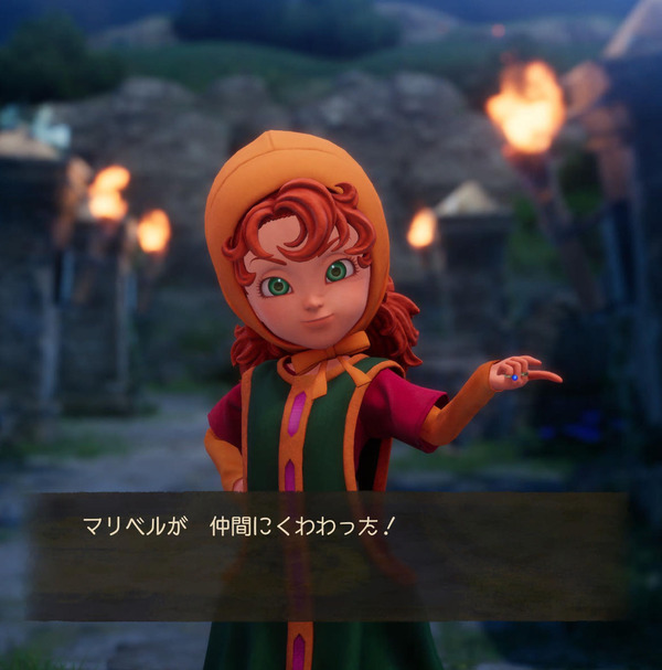 【画像】 『ドラクエ7』リメイク体験版のマリベル、なんだかんだで可愛い