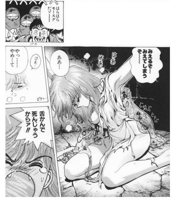 【画像】漫画・アニメで「エッチな目に遭わされてるヒロイン」は抜ける
