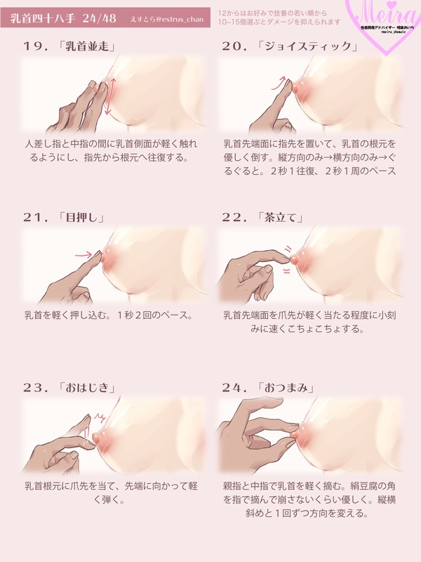 【画像】 乳首の触り方がヘタなやつは何やってもダメなやつ