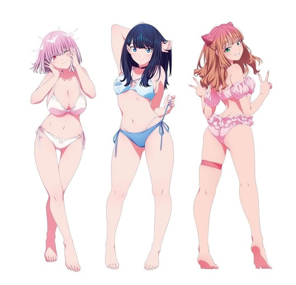 【画像】『グリッドマン』六花の最適な太ももの太さは？