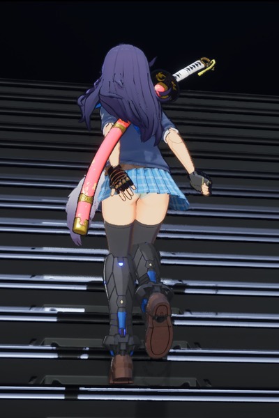 【画像】 新作美少女アクション『ゼンシンマシンガール 』、ある条件でだけパンツが見えることが判明する