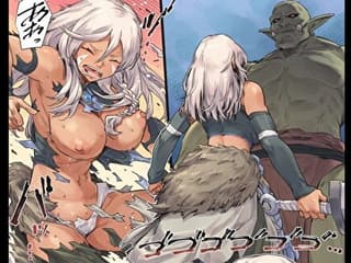 敗北するとソッコーで引っ剥がされて汚される?! 女戦士・女騎士さんの武装解除&H画像♪