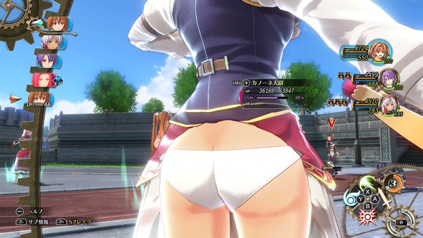 『空の軌跡』リメイクで「パンモロ保持できるバグ」見つけてずっと撮ってる