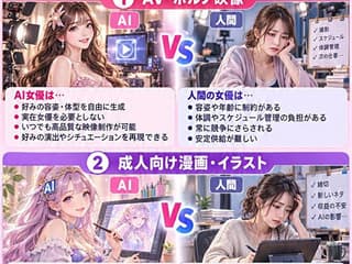 【画像】AIによって女性が奪われてしまうものがこちらwwwww