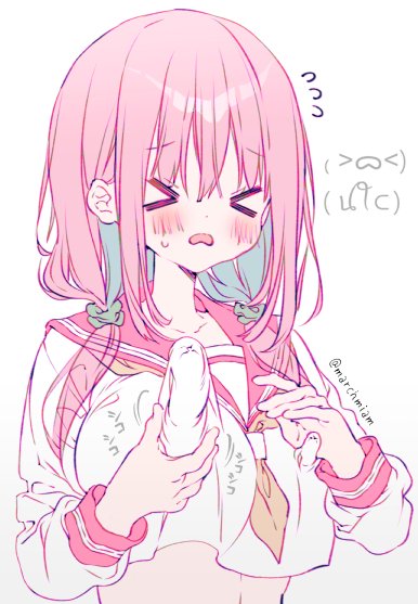 【画像】『ひなこのーと』作者さん、過去一ヤバい乳首を描いてしまう