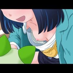 アニメ・ゲームのキャラが「胸チラ」で乳首が見えてる二次エロ画像