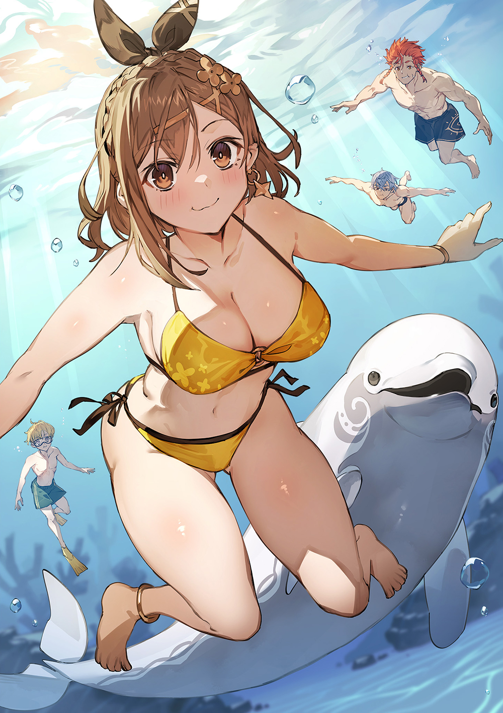 剥ぎコラ全裸 人魚 画像】ライザの新イラスト、今回はガチで太ももが細くなる : ちょいエロ☆ニュース