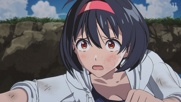 今期アニメ『バーテックスフォース』の「晴香」ちゃんという敗北リョナ担当のエチエチお姉ちゃん