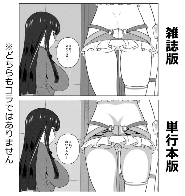 【画像】単行本でエッチなシーンが修正された漫画の比較画像
