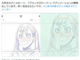 【悲報】海外アニメーター「原画の練習してます♪」日本人アニメーター「！？」ｼｭﾊﾞﾊﾞﾊﾞﾊﾞ