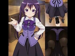 【画像】 ごちうさおぱんつローアングル盗撮エ□画像♥