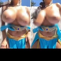 【神回】巨乳JDがおっぱい丸出しでベリーダンス ⇒ エロすぎて「皆のオカズ」認定されるｗｗｗ