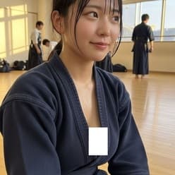 【画像】剣道女子さん、道着がはだけて お胸が見えそうｗｗｗｗｗｗｗｗｗ