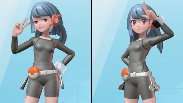 【画像】『ポケモンチャンピオンズ』の女主人公、こんなにエッチにすることができてしまう