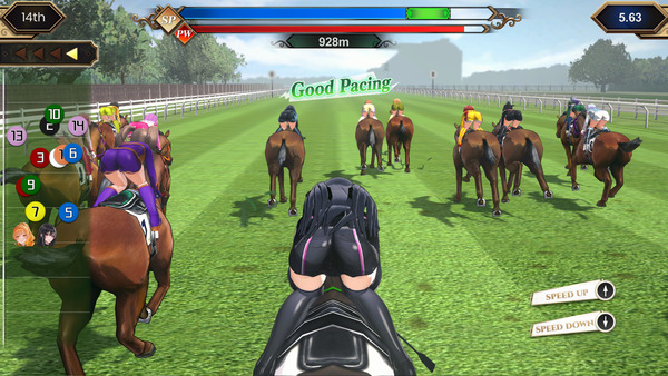 【画像】騎手はプリケツ美少女、エッチすぎる競馬ゲームが登場する