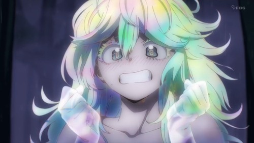 【画像】 ヒロアカのアニメ、夕方に全裸のJKを登場させてしまう