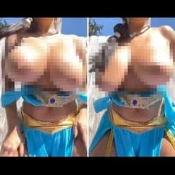 【神回】巨乳JDがおっぱい丸出しでベリーダンス ⇒ エロすぎて「皆のオカズ」認定されるwww