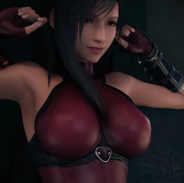 【動画】FF7Rの対魔忍ティファMOD、エロすぎて人気に