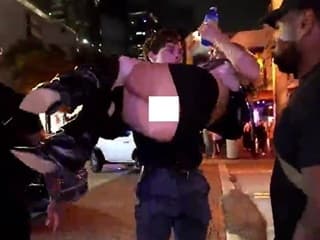 【無修正】YouTuberが街で ”お姫様抱っこ” 企画 ⇒ ノーパン美女がいてマ○コ丸見えになってしまうｗｗｗ