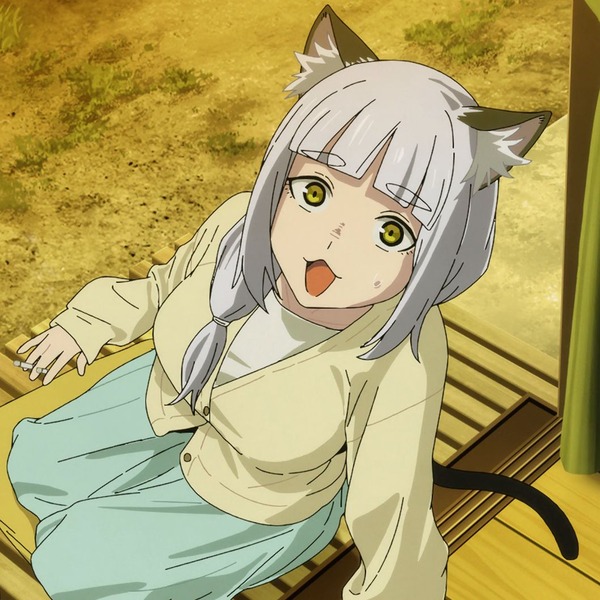 アニメ『ヤニねこ』7話、ラッキースケベ全裸がエッチすぎる