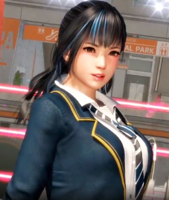 【画像】『DOA6 Last Round』、新キャラの巨乳JKがエッチすぎる
