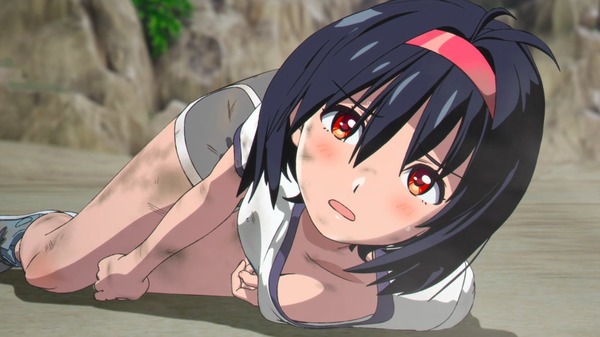今期アニメ『バーテックスフォース』の「晴香」ちゃんという敗北リョナ担当のエチエチお姉ちゃん