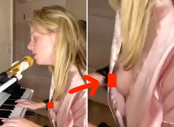 【放送事故】生配信中にピアノを演奏した美少女、ミスってピンク乳首をポロリｗｗｗ（動画あり）