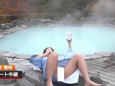 【動画】 温泉番組で放送事故wwwww